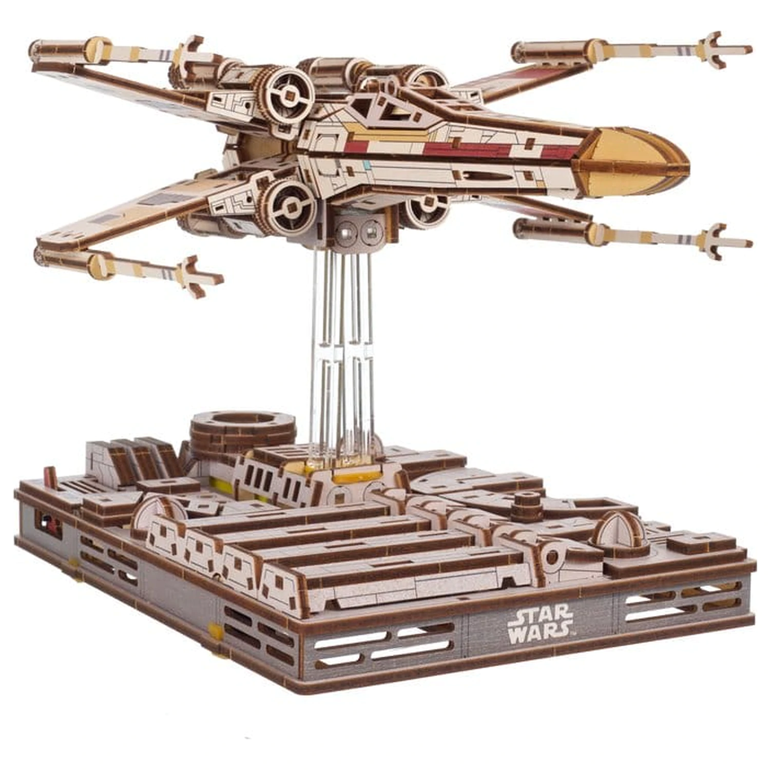 Star Wars 3D Wooden Puzzle Luke Skywalker's X-Wing Starfighter product photo