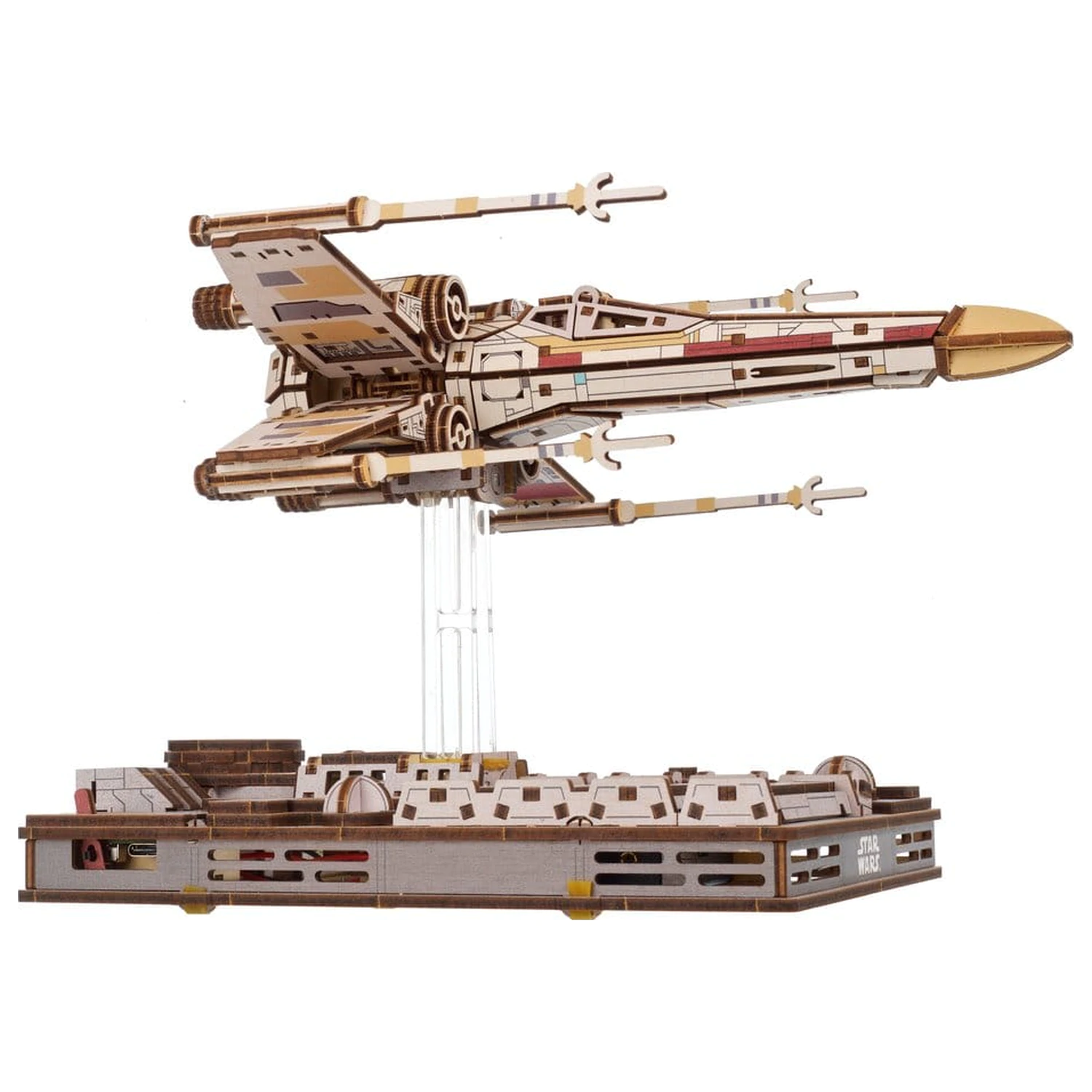 Star Wars 3D Wooden Puzzle Luke Skywalker's X-Wing Starfighter product photo