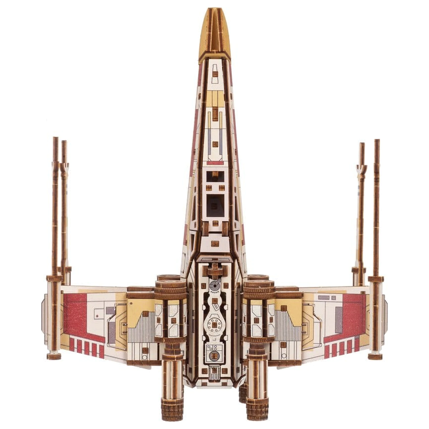 Star Wars 3D Wooden Puzzle Luke Skywalker's X-Wing Starfighter product photo