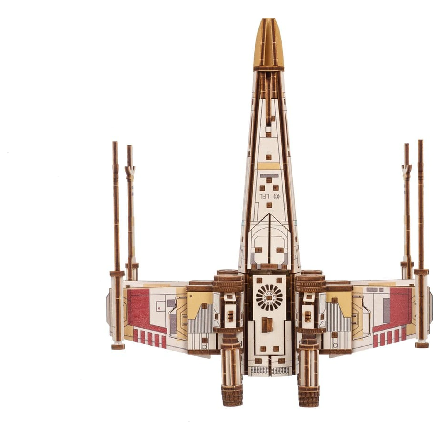 Star Wars 3D Wooden Puzzle Luke Skywalker's X-Wing Starfighter product photo