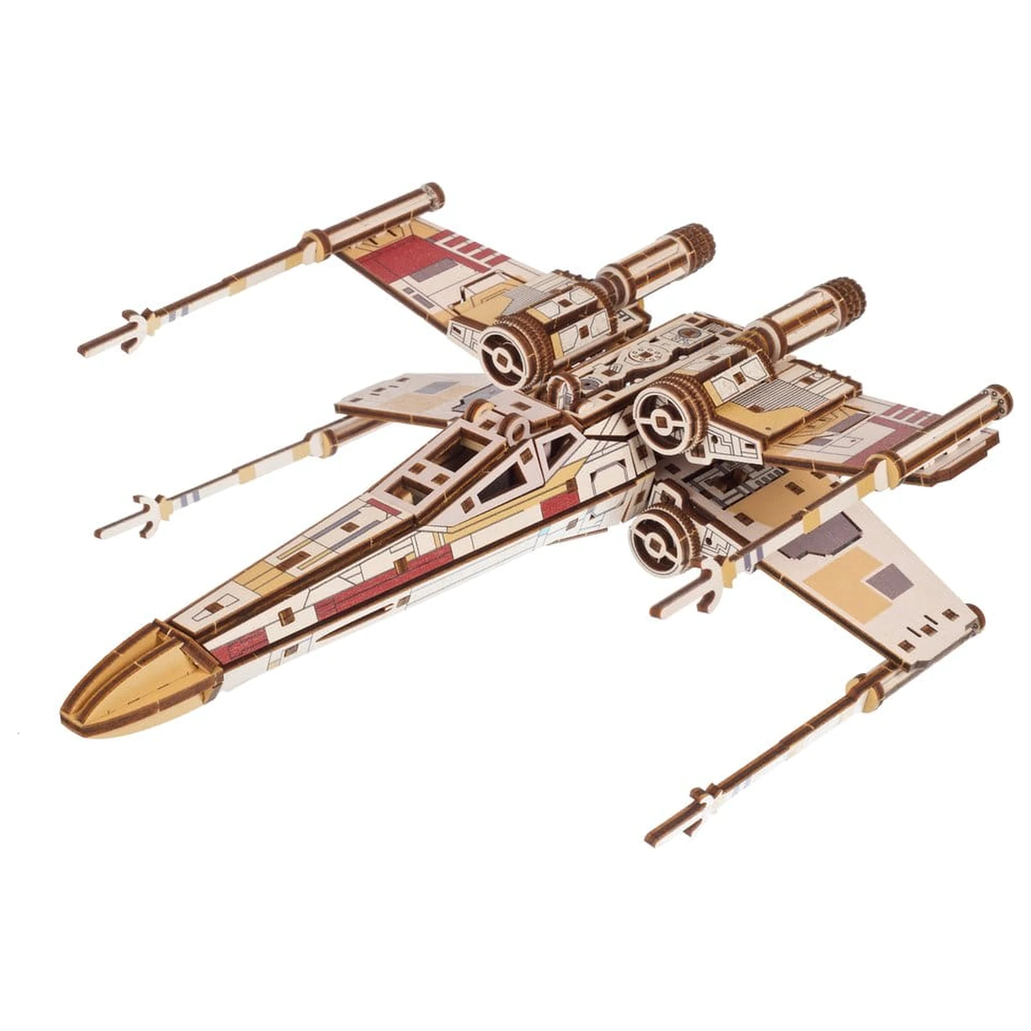 Star Wars 3D Wooden Puzzle Luke Skywalker's X-Wing Starfighter product photo