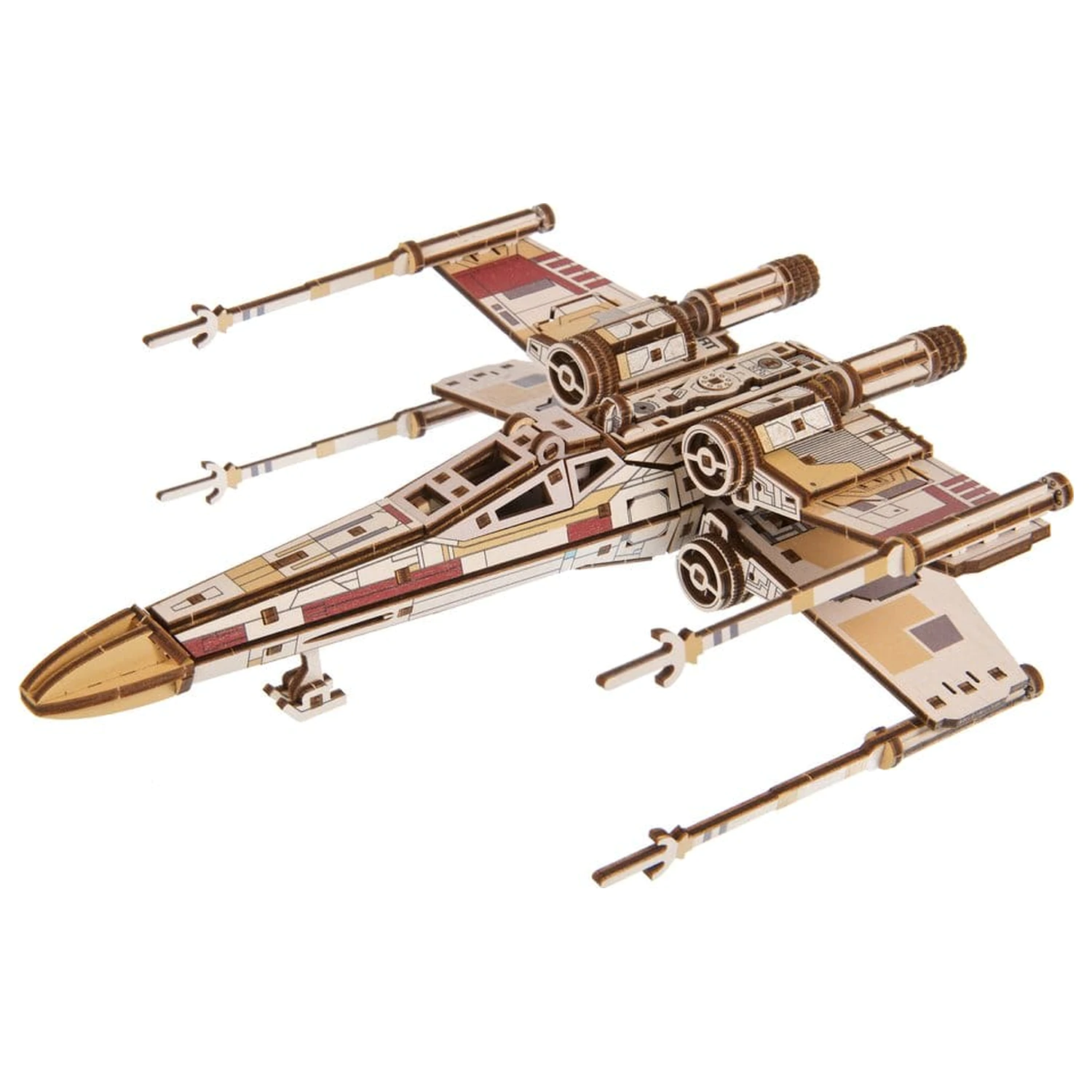 Star Wars 3D Wooden Puzzle Luke Skywalker's X-Wing Starfighter product photo