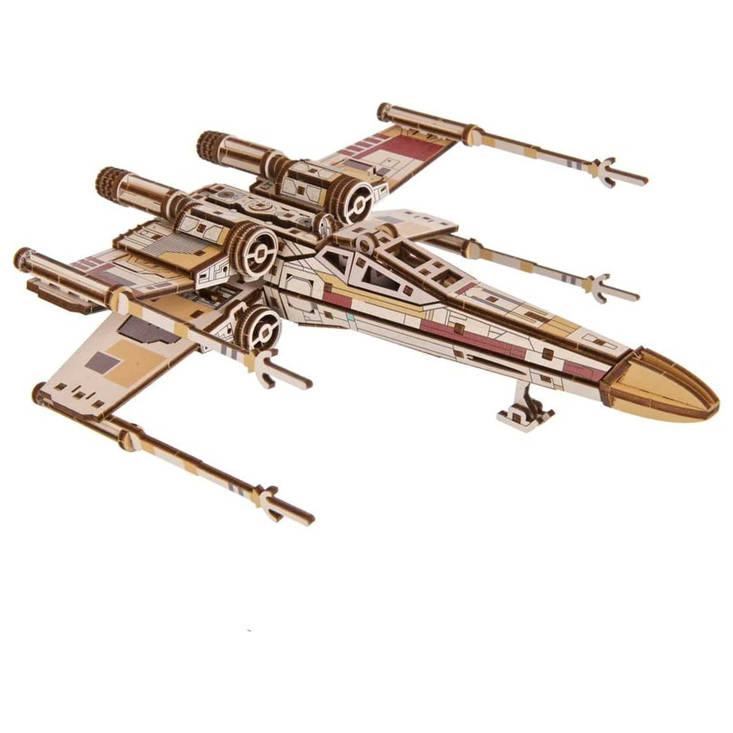 Star Wars 3D Wooden Puzzle Luke Skywalker's X-Wing Starfighter product photo