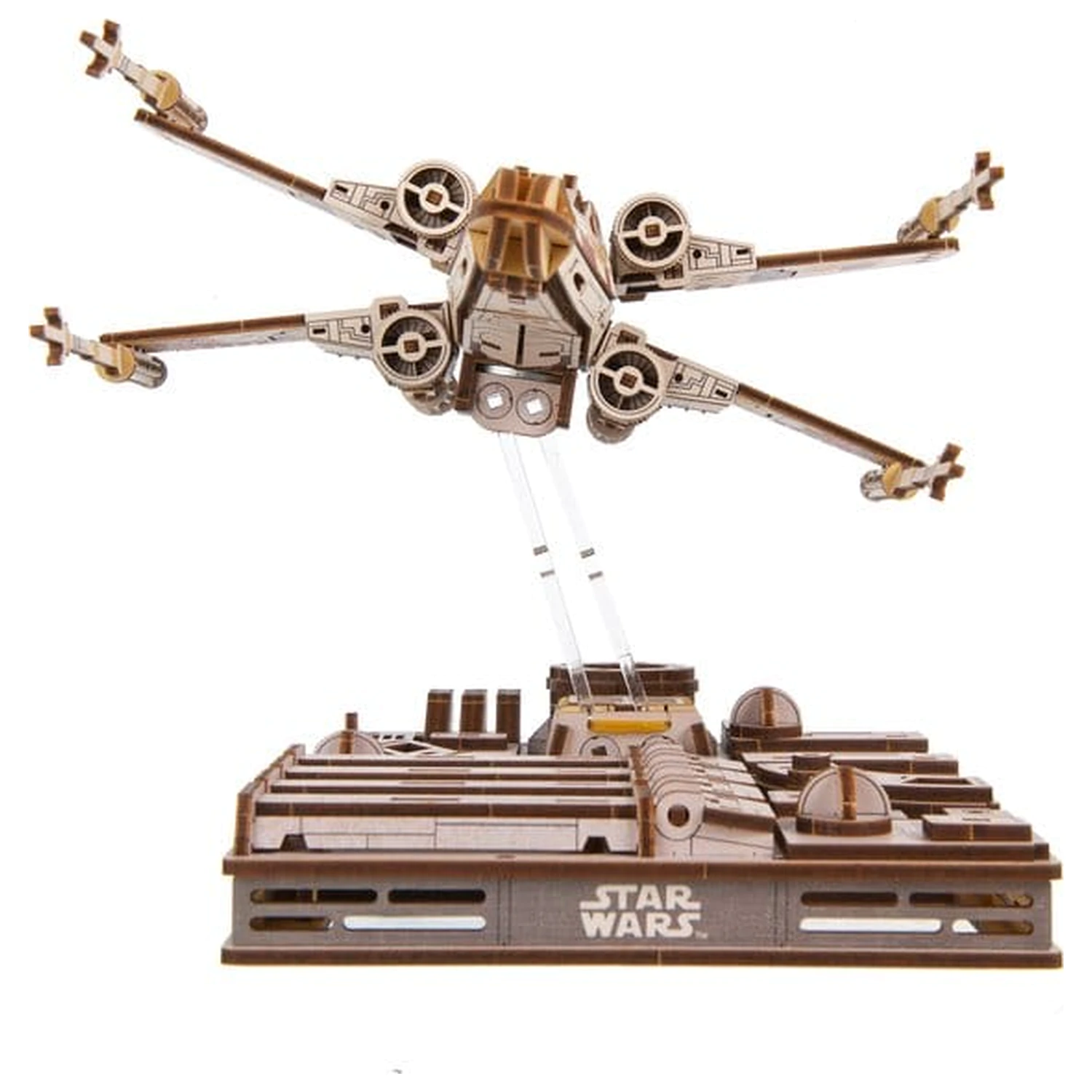 Star Wars 3D Wooden Puzzle Luke Skywalker's X-Wing Starfighter product photo