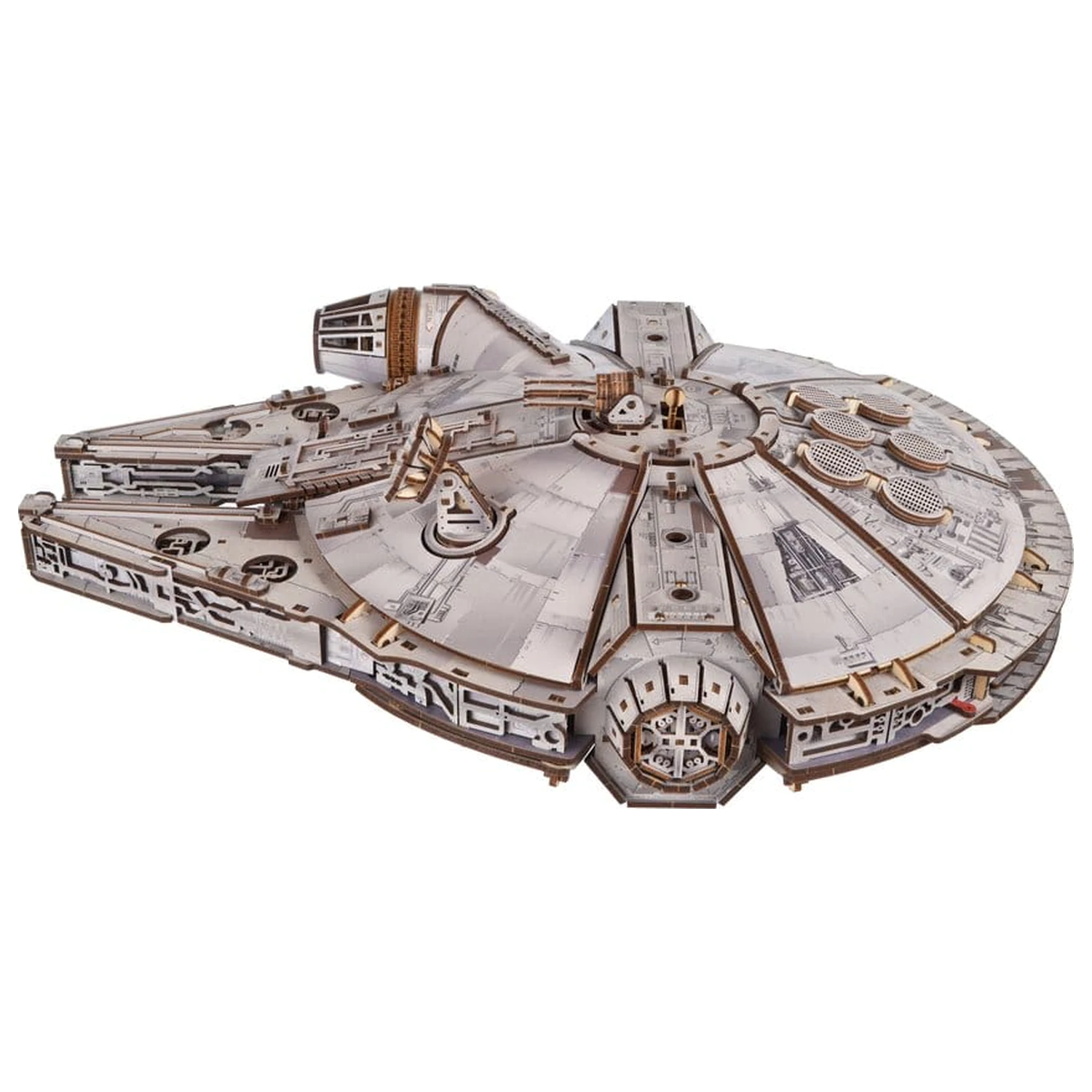 Star Wars 3D Wooden Puzzle Millennium Falcon product photo