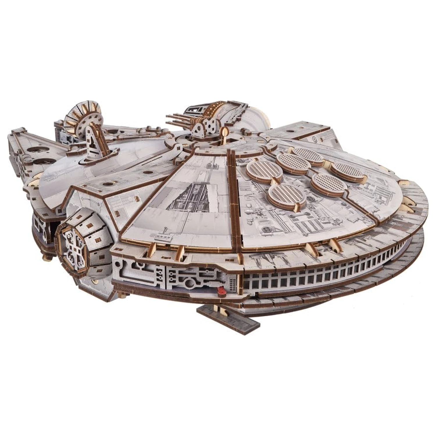Star Wars 3D Wooden Puzzle Millennium Falcon product photo