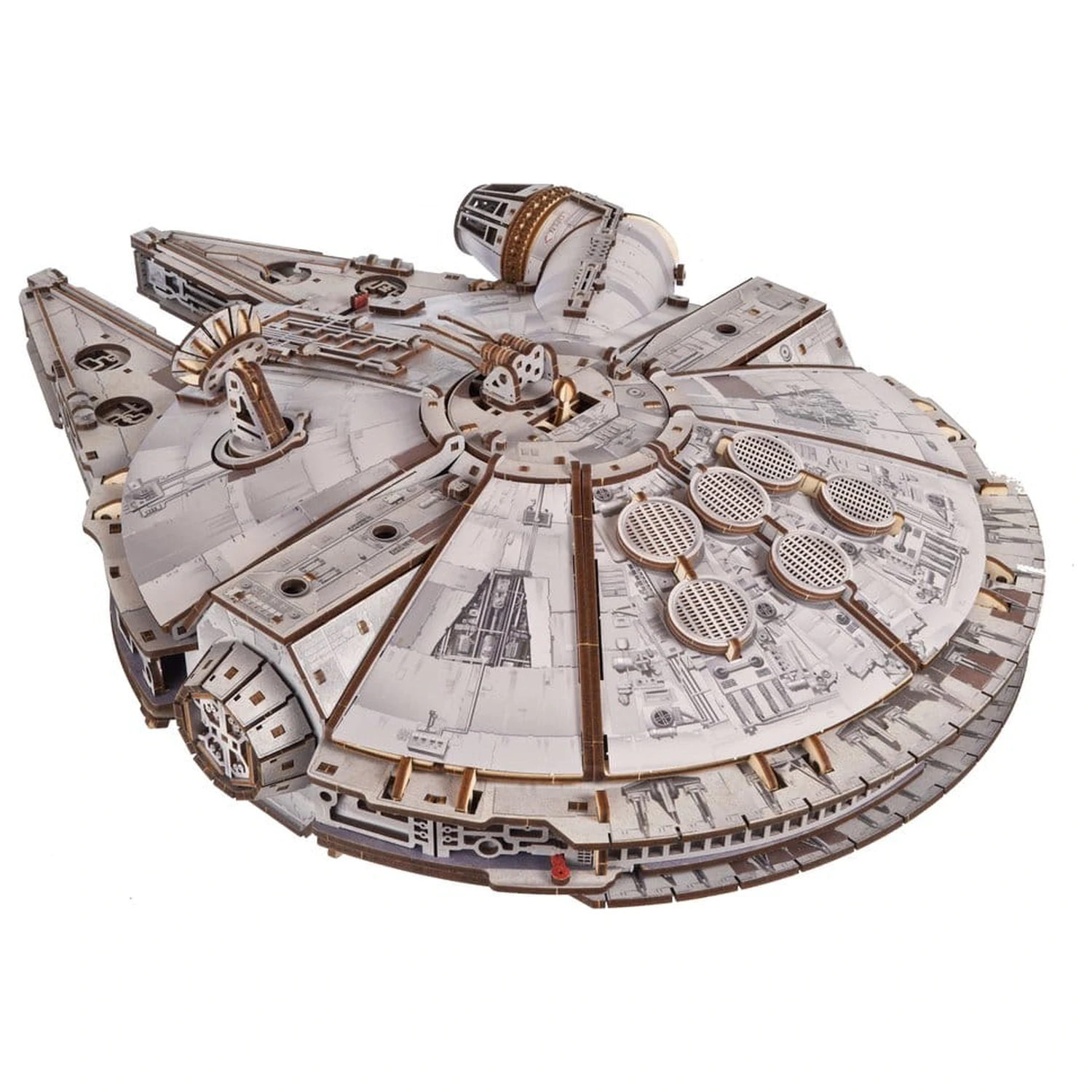 Star Wars 3D Wooden Puzzle Millennium Falcon product photo