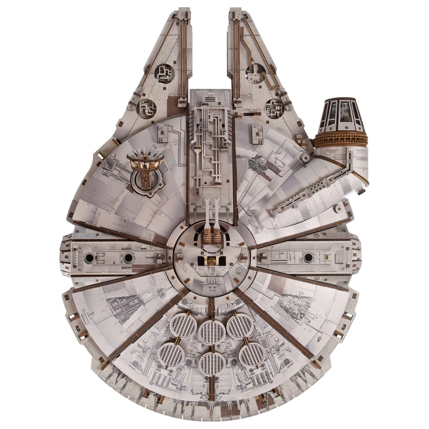 Star Wars 3D Wooden Puzzle Millennium Falcon product photo