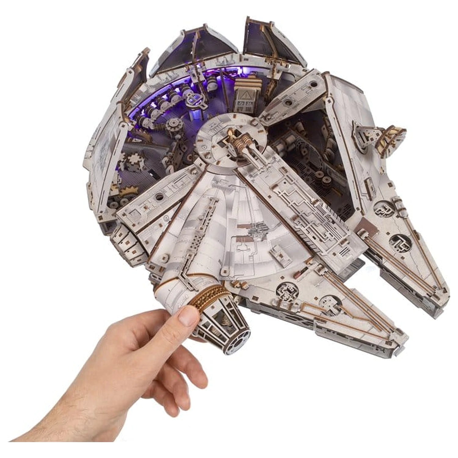 Star Wars 3D Wooden Puzzle Millennium Falcon product photo