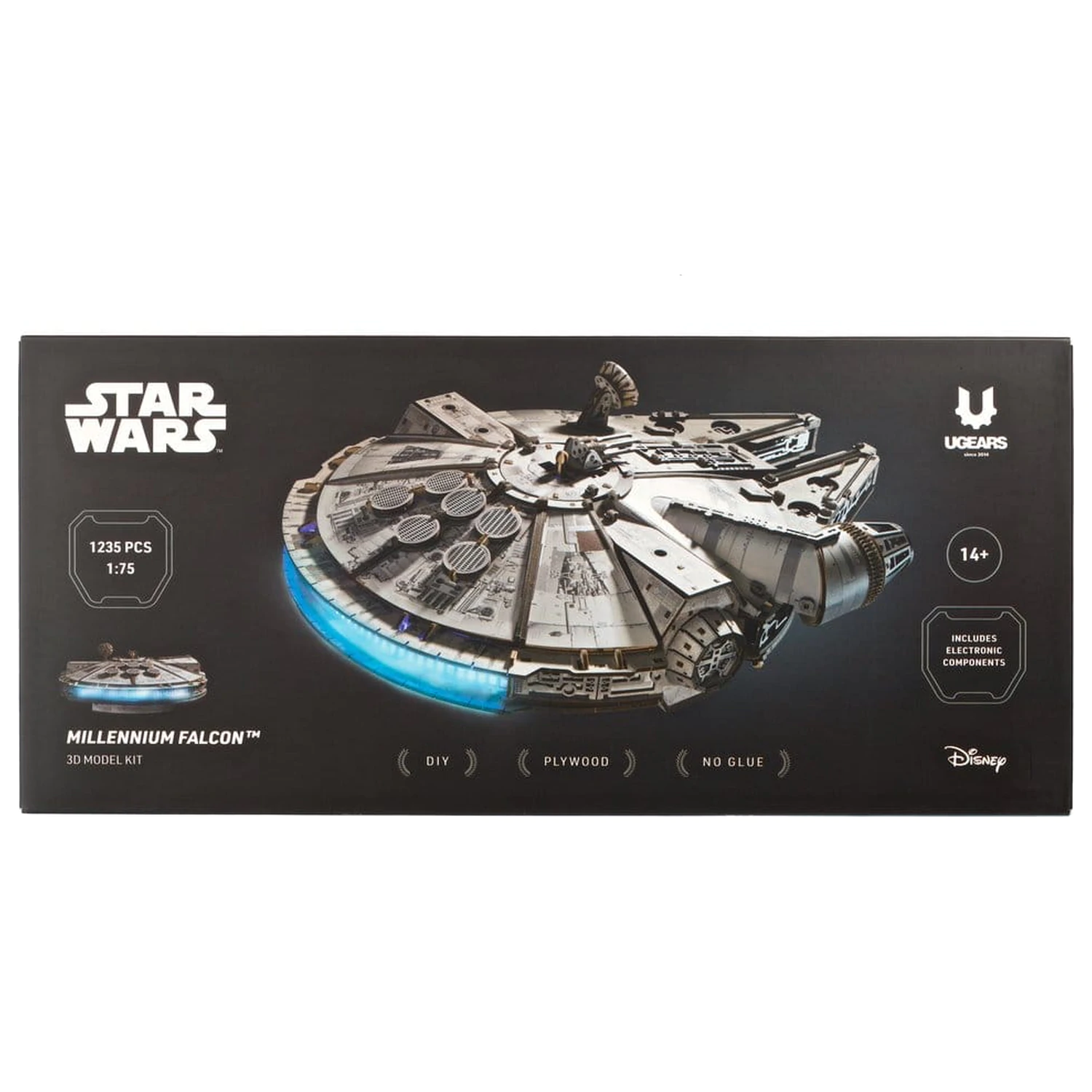 Star Wars 3D Wooden Puzzle Millennium Falcon product photo
