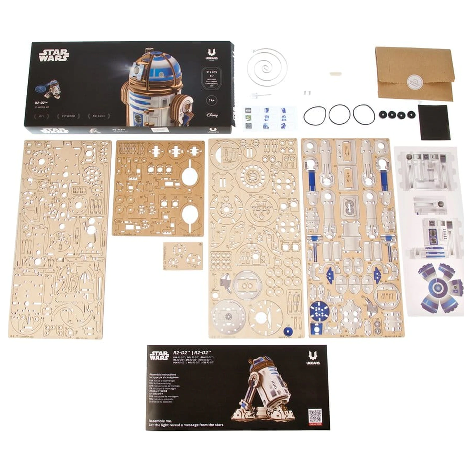 Star Wars 3D Wooden Puzzle R2-D2 product photo