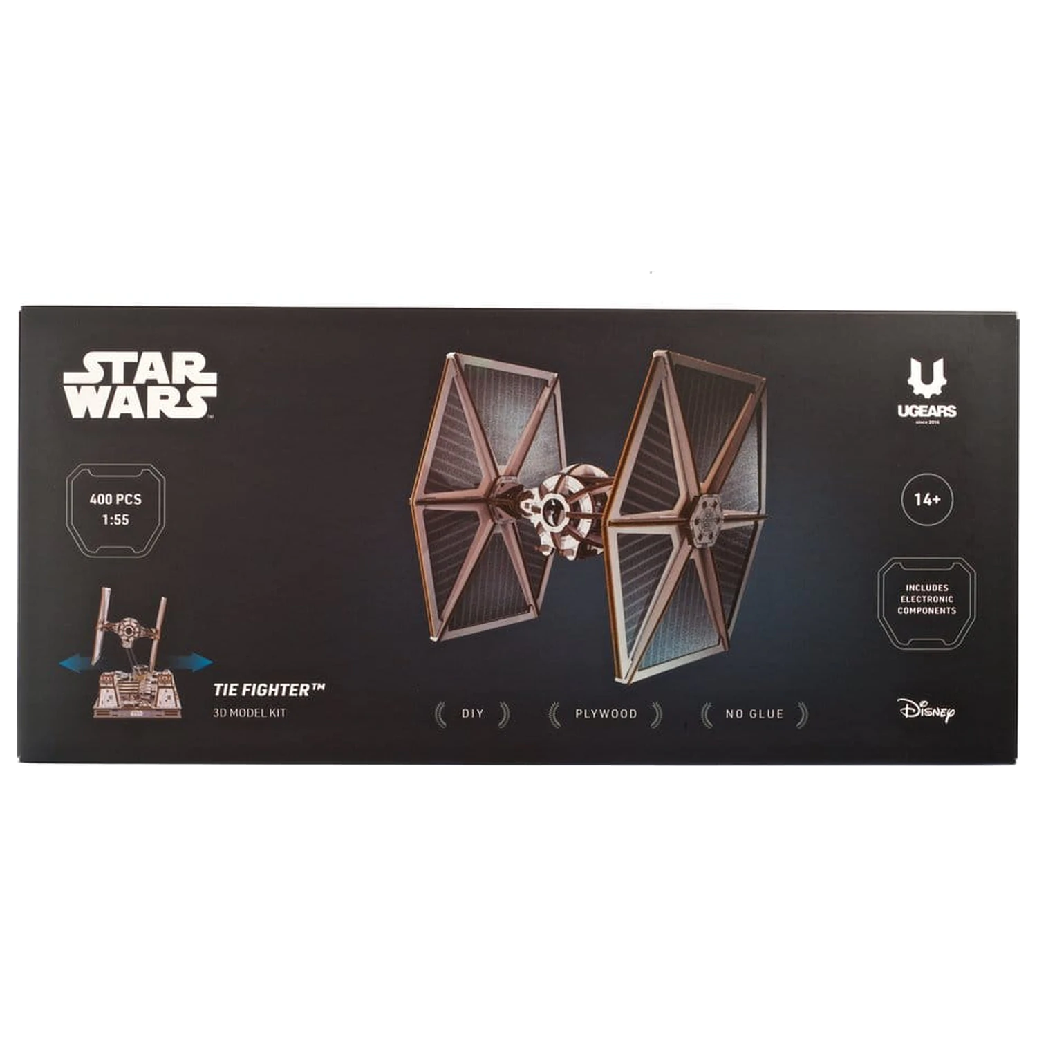 Star Wars 3D Wooden Puzzle TIE Fighter product photo