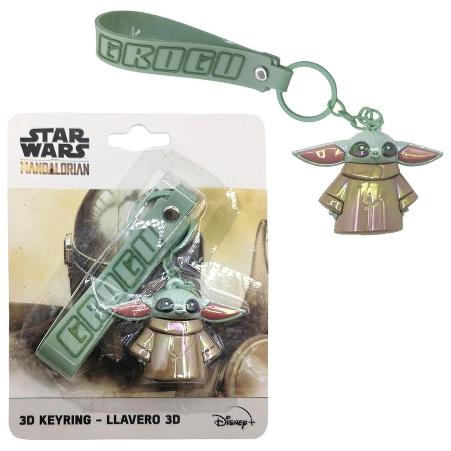 Star Wars 3D Keychain The Mandalorian Grogu product photo