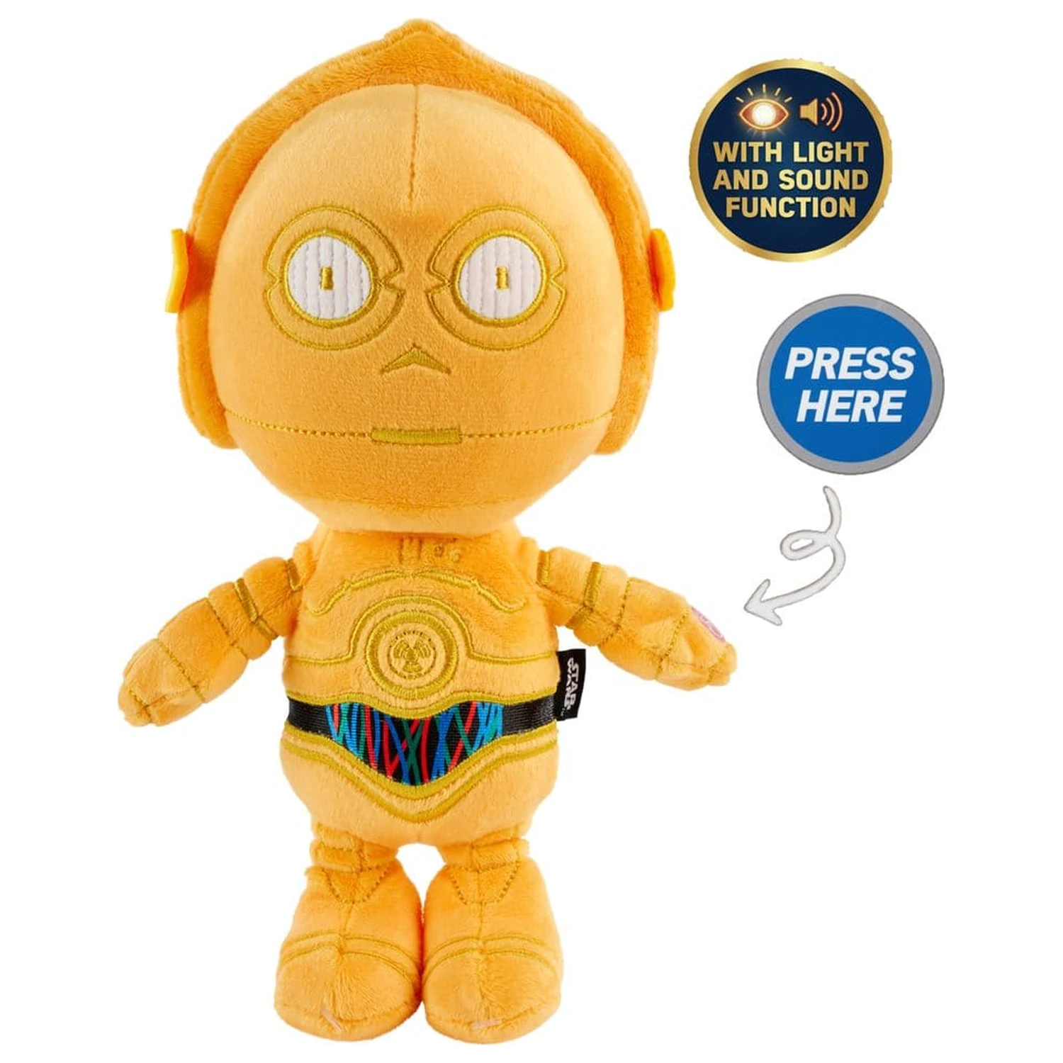 Star Wars 50th Plush Figure C-3PO 25 cm product photo