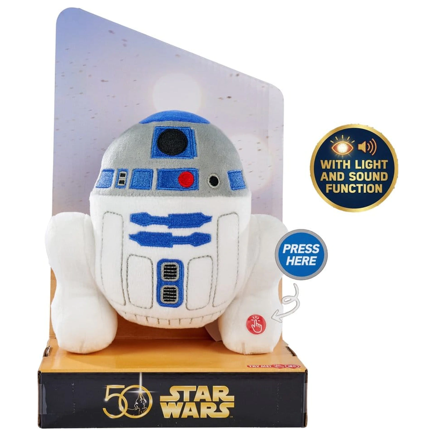 Star Wars 50th Plush Figure R2-D2 16 cm product photo