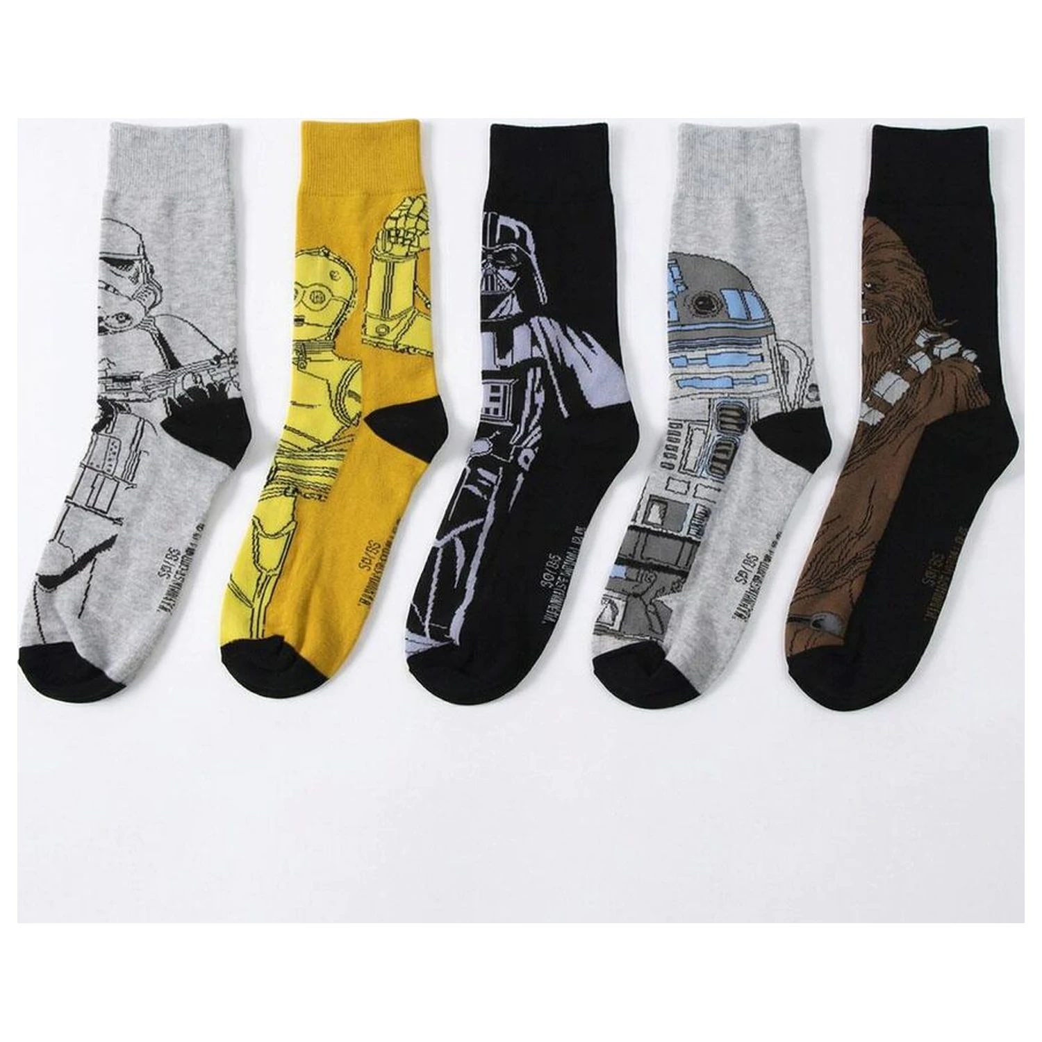 Star Wars adult pack 5 socks product photo