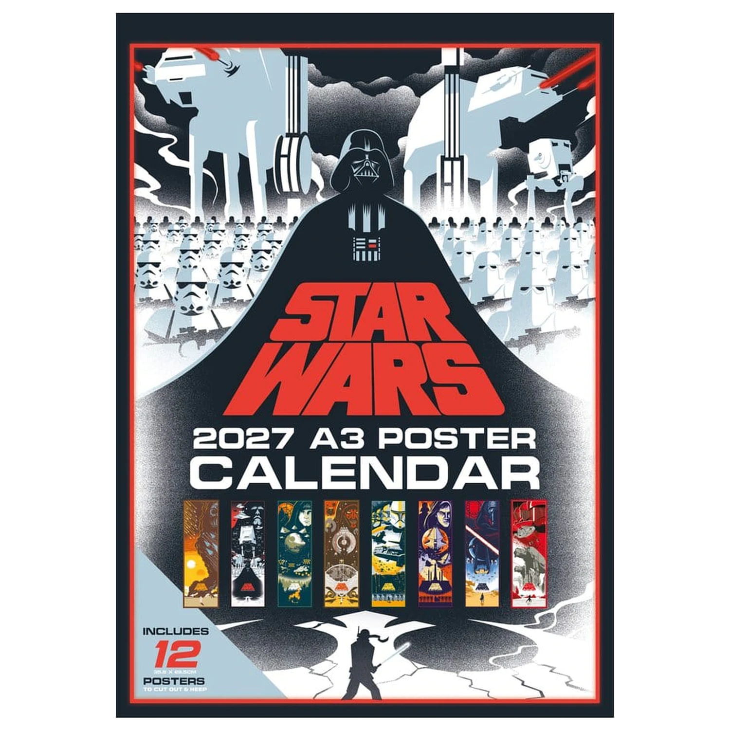 Star Wars Calendar A3 Poster 2027 product photo