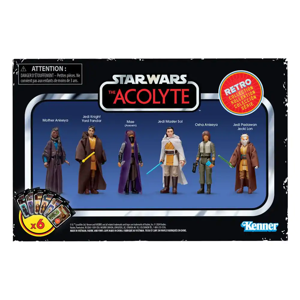 Star Wars: Acolyte Retro Collection Action Figure 6-Pack 10 cm product photo