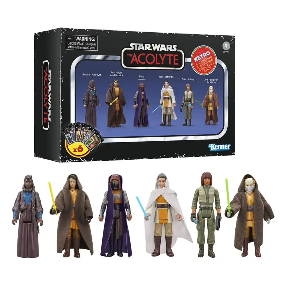 Star Wars: Acolyte Retro Collection Action Figure 6-Pack 10 cm product photo