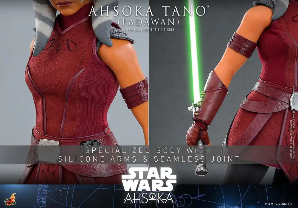 Star Wars: Ahsoka Action Figure 1/6 Ahsoka Tano (Padawan) 27 cm product photo
