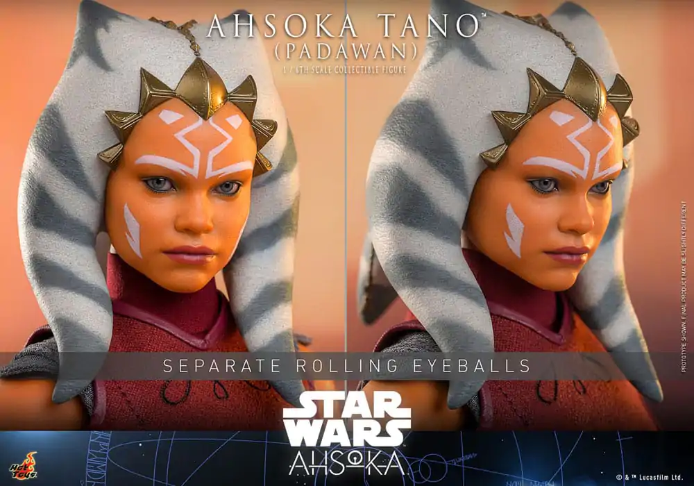 Star Wars: Ahsoka Action Figure 1/6 Ahsoka Tano (Padawan) 27 cm product photo