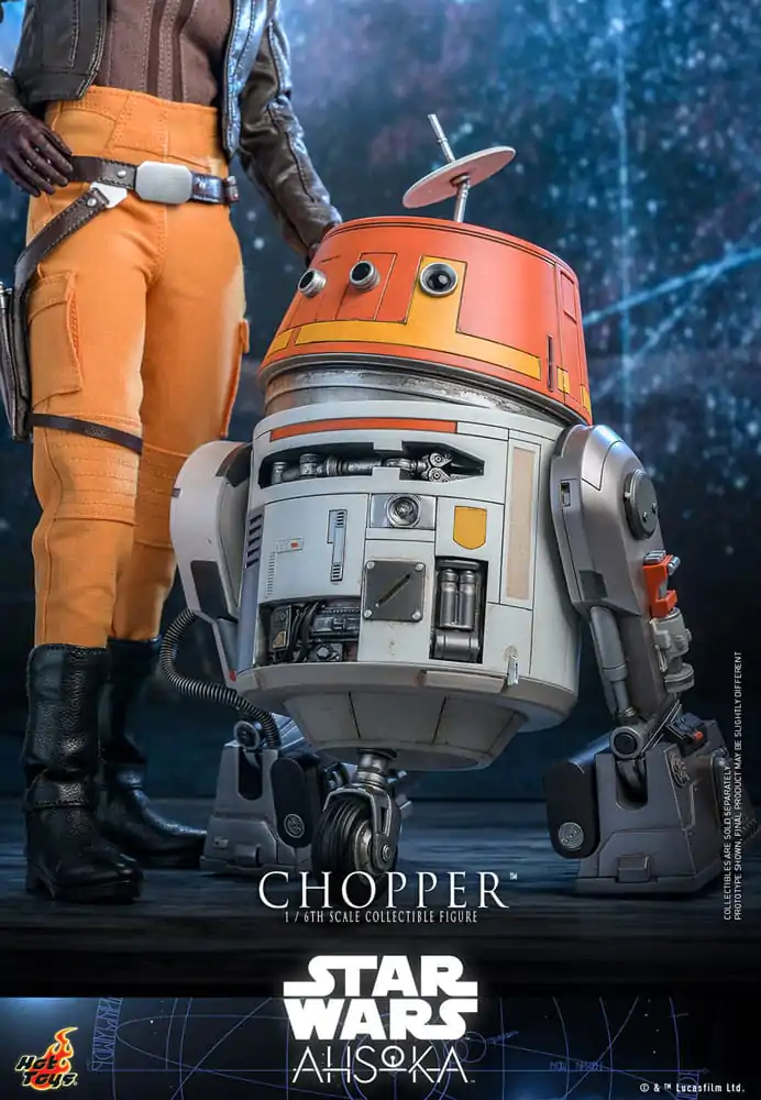 Star Wars: Ahsoka Action Figure 1/6 Chopper 18 cm product photo