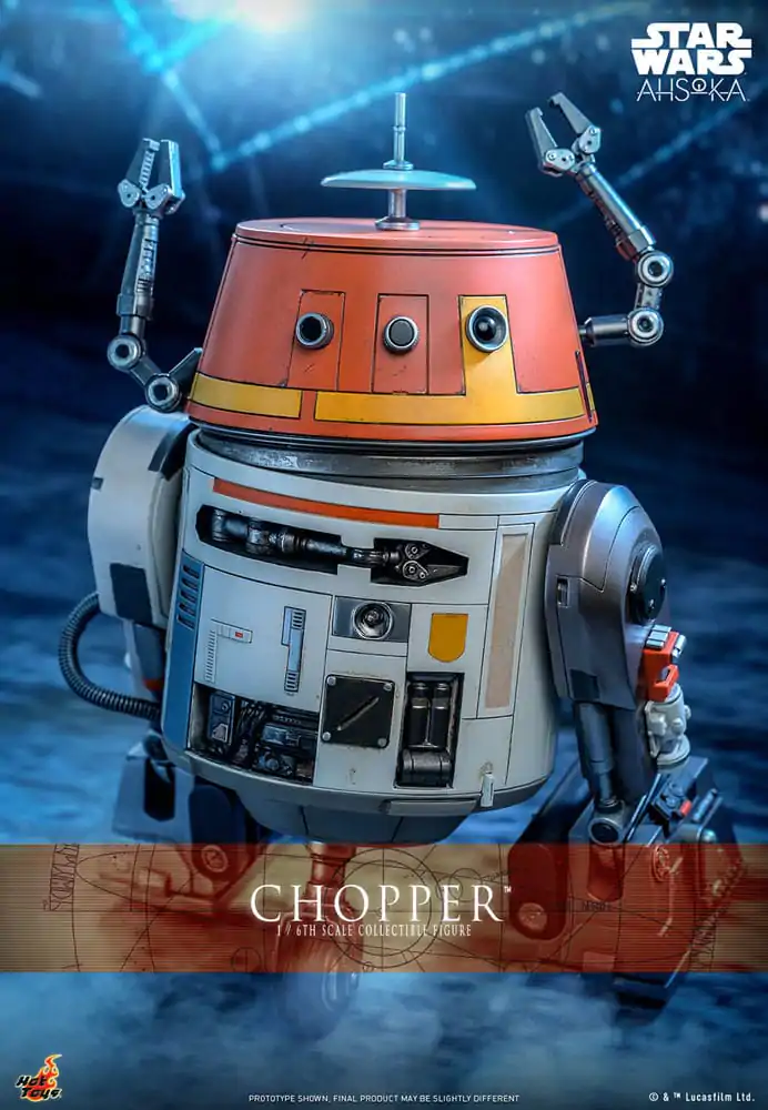 Star Wars: Ahsoka Action Figure 1/6 Chopper 18 cm product photo