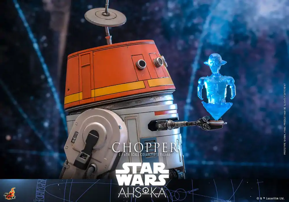 Star Wars: Ahsoka Action Figure 1/6 Chopper 18 cm product photo