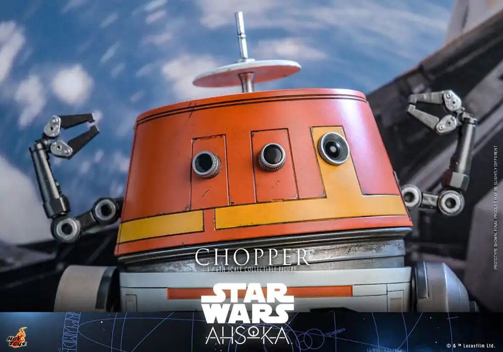 Star Wars: Ahsoka Action Figure 1/6 Chopper 18 cm product photo