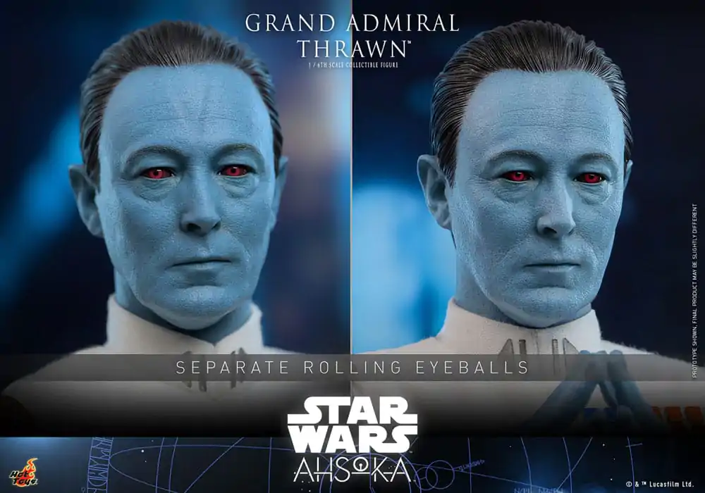 Star Wars: Ahsoka Action Figure 1/6 Grand Admiral Thrawn 32 cm product photo