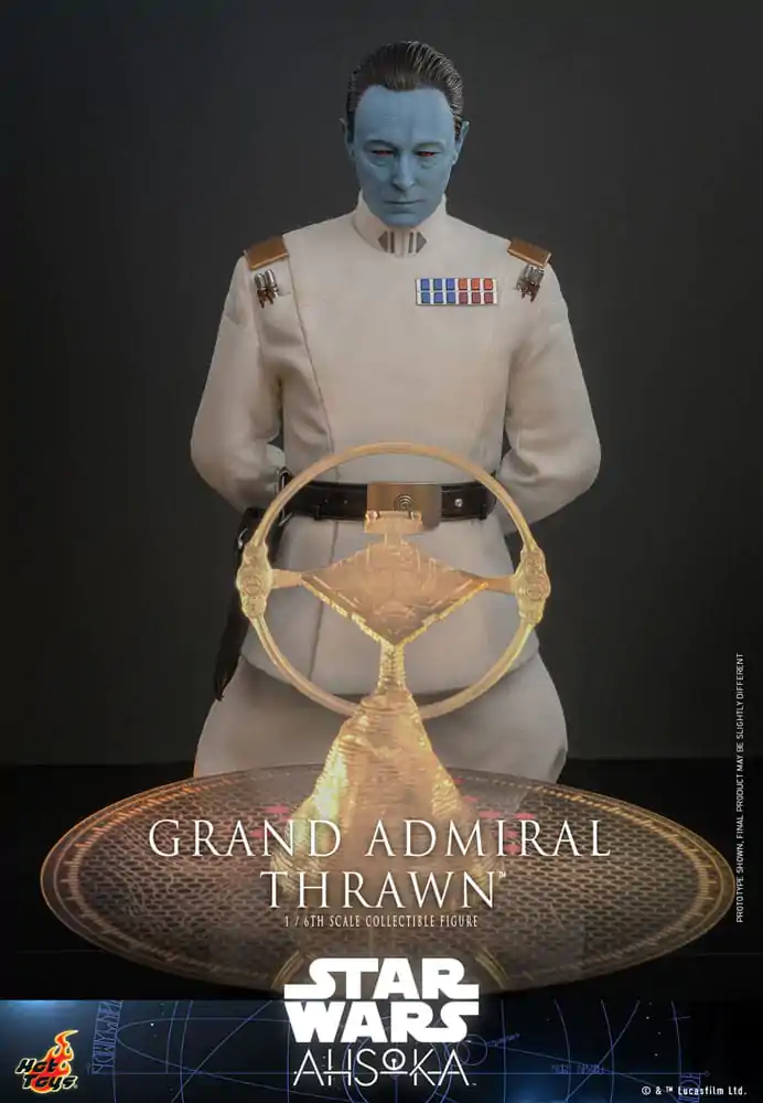 Star Wars: Ahsoka Action Figure 1/6 Grand Admiral Thrawn 32 cm product photo