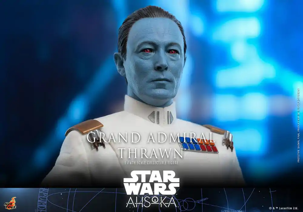 Star Wars: Ahsoka Action Figure 1/6 Grand Admiral Thrawn 32 cm product photo