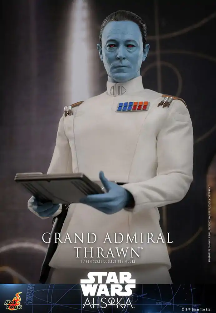 Star Wars: Ahsoka Action Figure 1/6 Grand Admiral Thrawn 32 cm product photo
