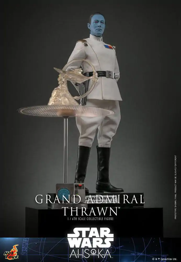 Star Wars: Ahsoka Action Figure 1/6 Grand Admiral Thrawn 32 cm product photo