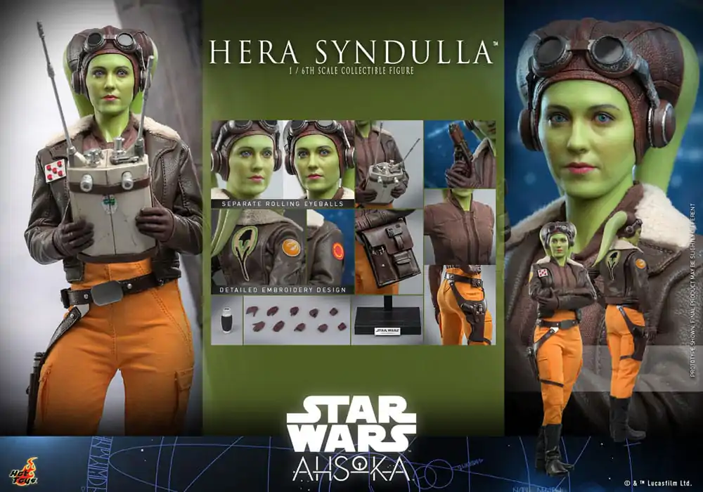 Star Wars: Ahsoka Action Figure 1/6 Hera Syndulla 28 cm product photo