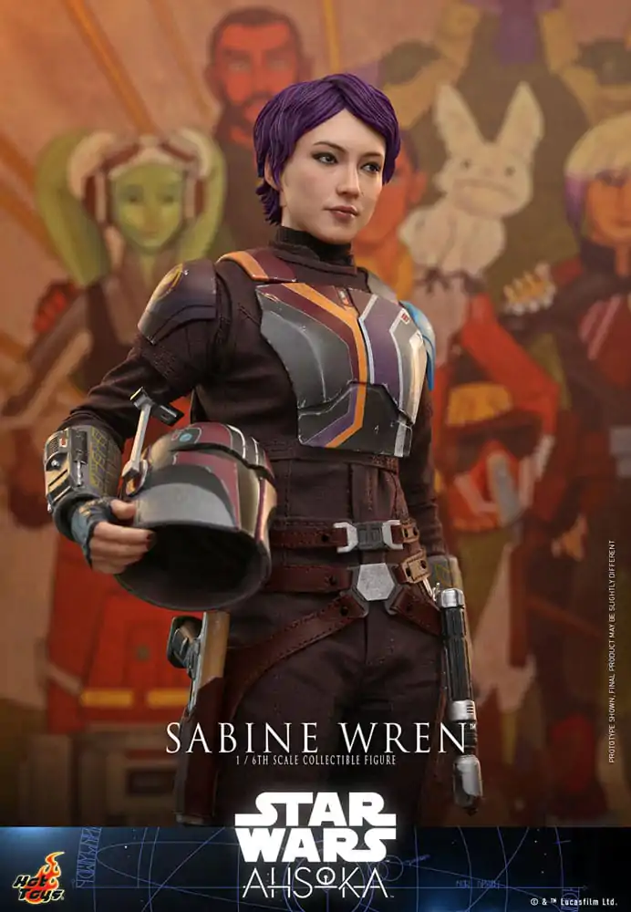 Star Wars: Ahsoka Action Figure 1/6 Sabine Wren 28 cm product photo