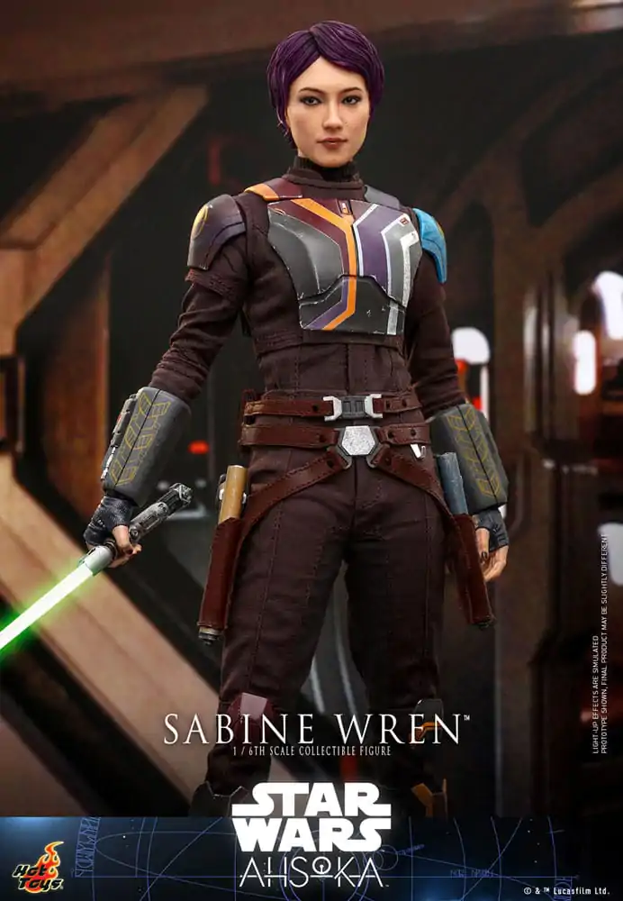 Star Wars: Ahsoka Action Figure 1/6 Sabine Wren 28 cm product photo