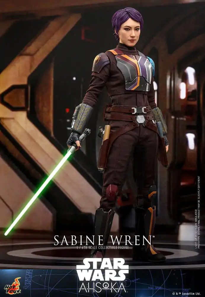 Star Wars: Ahsoka Action Figure 1/6 Sabine Wren 28 cm product photo