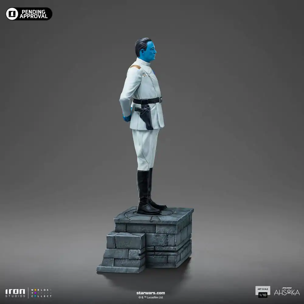 Star Wars Ahsoka Art Scale Statue 1/10 Grand Admiral Thrawn 25 cm termékfotó