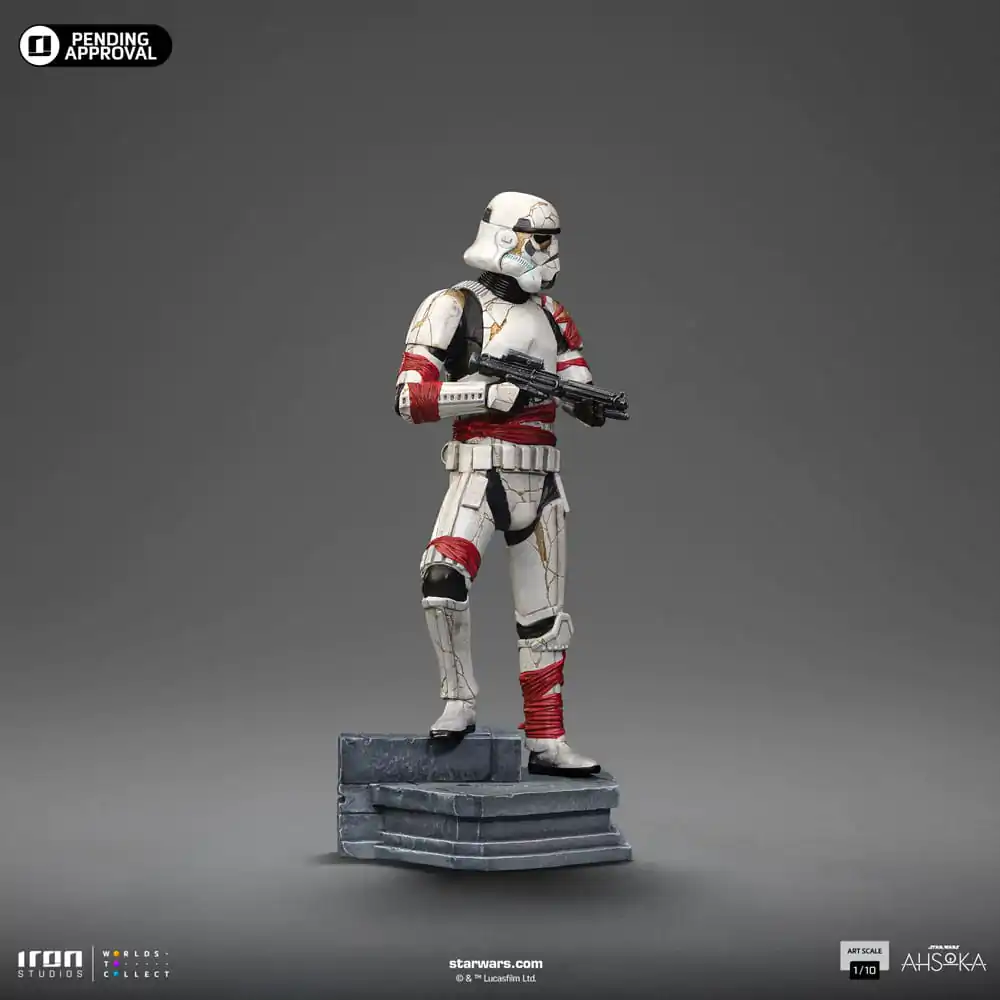 Star Wars Ahsoka Art Scale Statue 1/10 Night Trooper 21 cm termékfotó