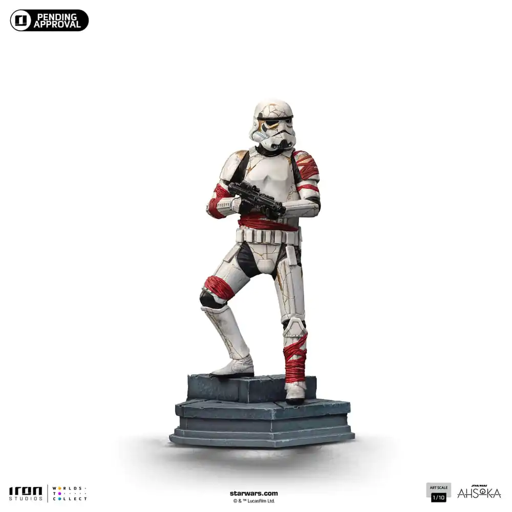 Star Wars Ahsoka Art Scale Statue 1/10 Night Trooper 21 cm termékfotó