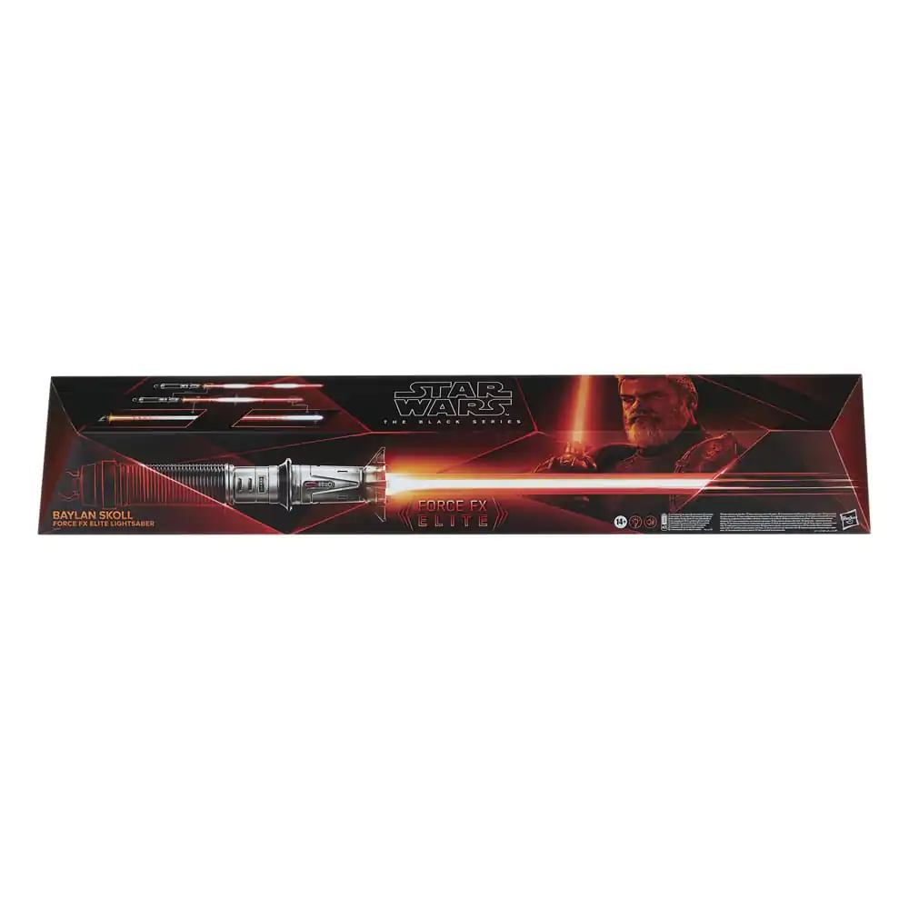 Star Wars: Ahsoka Black Series Replica Force FX Elite Lightsaber Baylan Skoll product photo