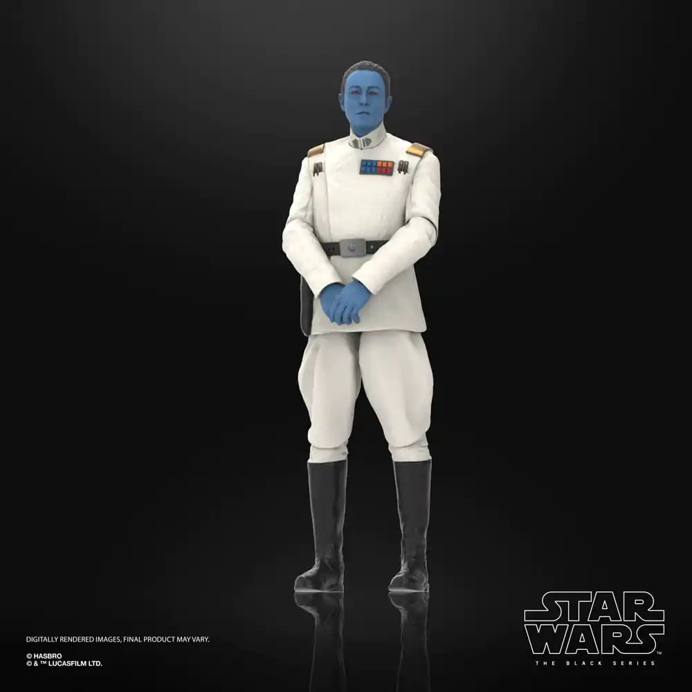 Star Wars: Ahsoka Black Series Action Figure Grand Admiral Thrawn 15 cm product photo