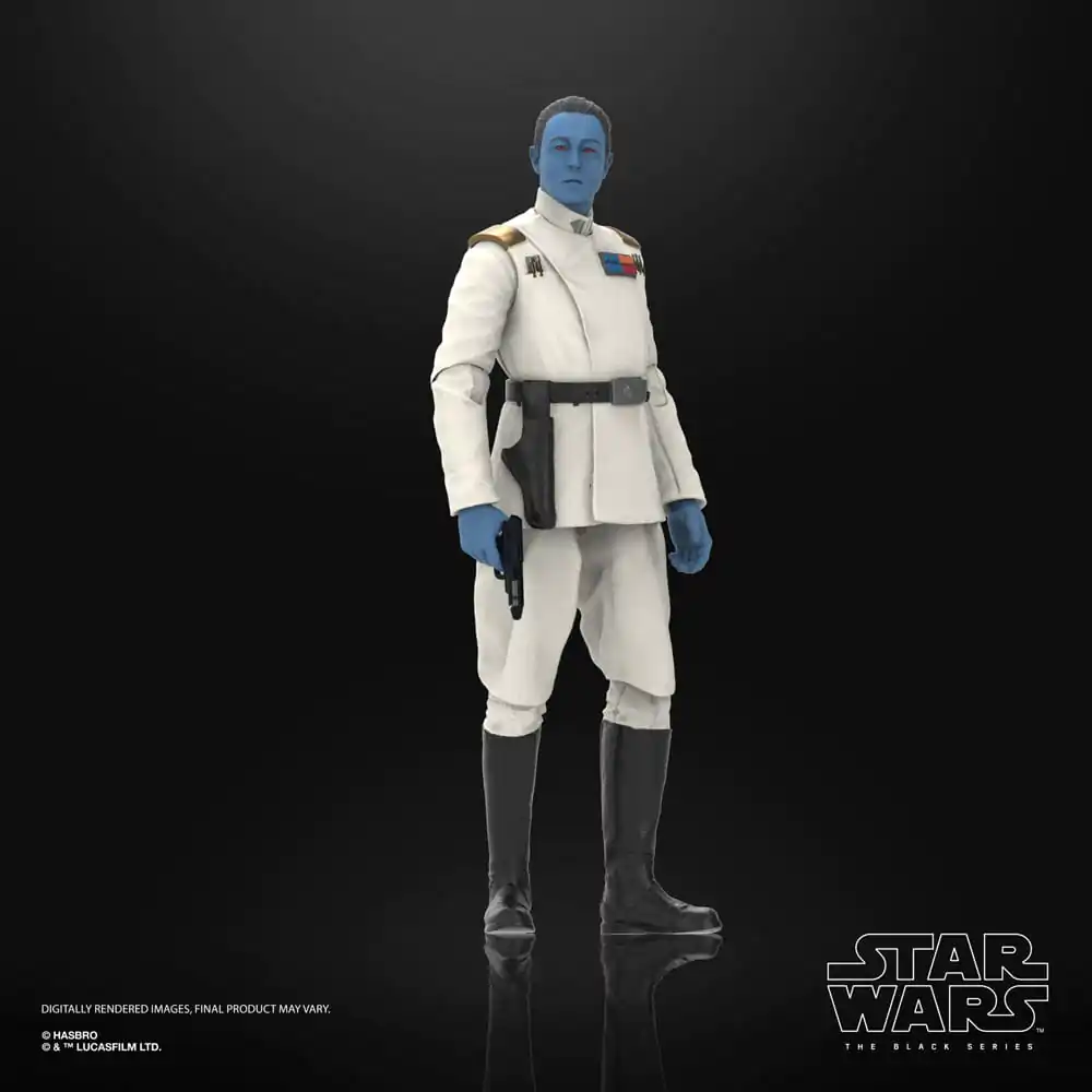 Star Wars: Ahsoka Black Series Action Figure Grand Admiral Thrawn 15 cm product photo