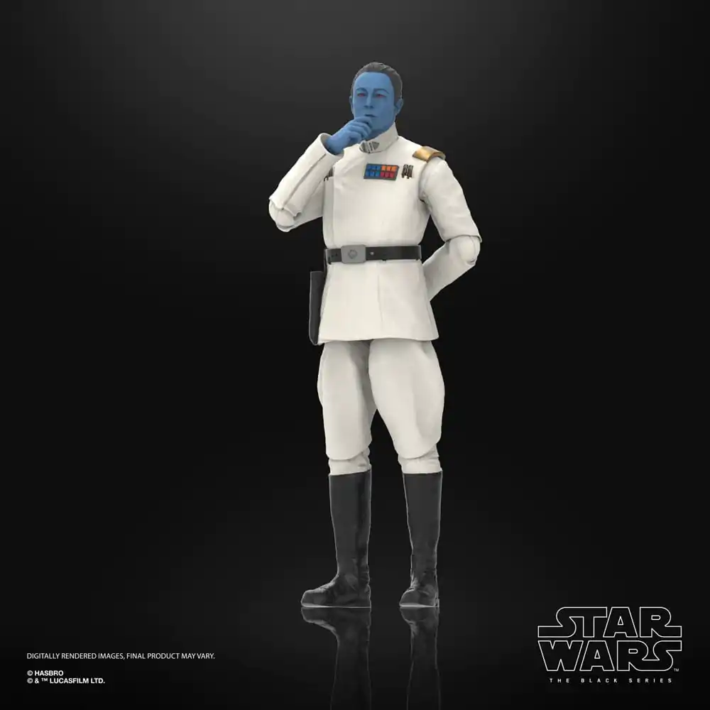 Star Wars: Ahsoka Black Series Action Figure Grand Admiral Thrawn 15 cm product photo