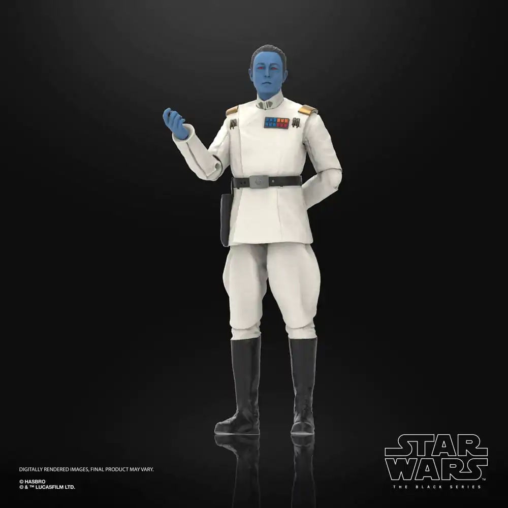 Star Wars: Ahsoka Black Series Action Figure Grand Admiral Thrawn 15 cm product photo
