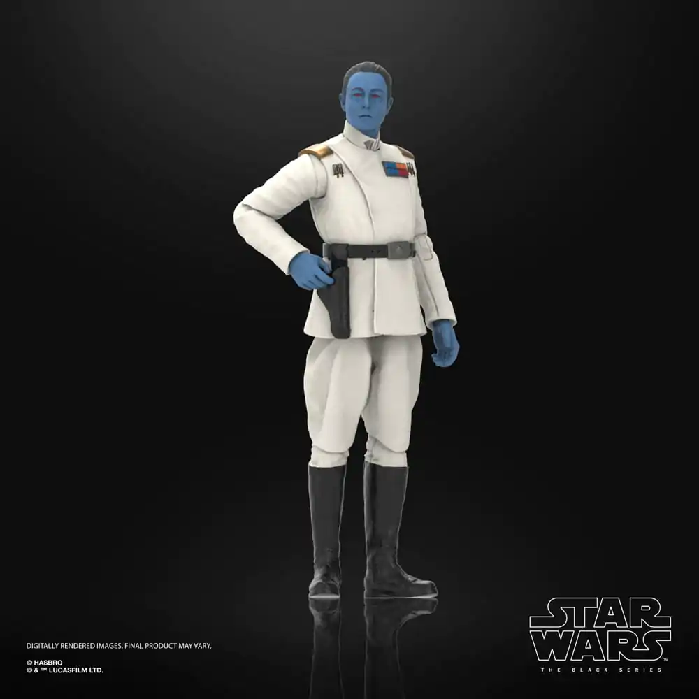 Star Wars: Ahsoka Black Series Action Figure Grand Admiral Thrawn 15 cm product photo