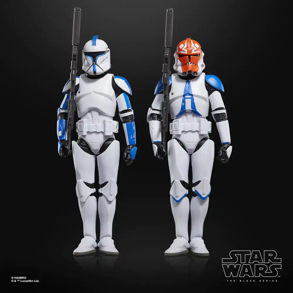 Star Wars: Ahsoka Black Series Action Figure 2-Pack Phase I Clone Trooper Lieutenant & 332nd Ahsoka's Clone Trooper 15 cm product photo