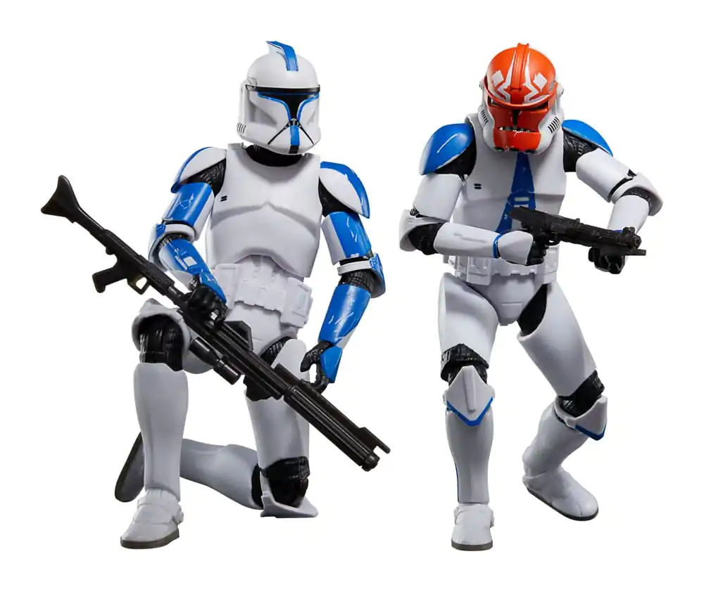 Star Wars: Ahsoka Black Series Action Figure 2-Pack Phase I Clone Trooper Lieutenant & 332nd Ahsoka's Clone Trooper 15 cm product photo