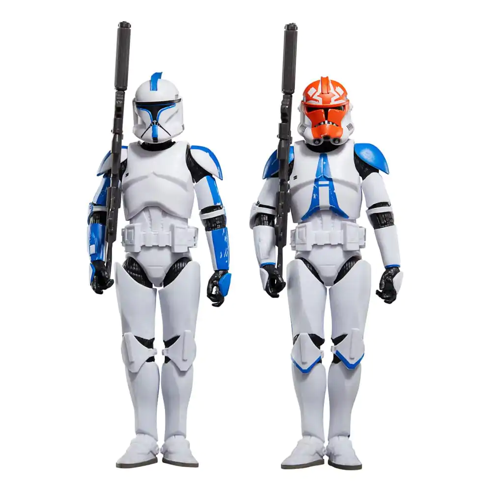 Star Wars: Ahsoka Black Series Action Figure 2-Pack Phase I Clone Trooper Lieutenant & 332nd Ahsoka's Clone Trooper 15 cm product photo